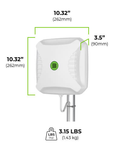 ポータブルプレーヤー *mimoza* Blazing Fast 4G/3G LTE MIMO Antenna with 700MHz-2700MHz