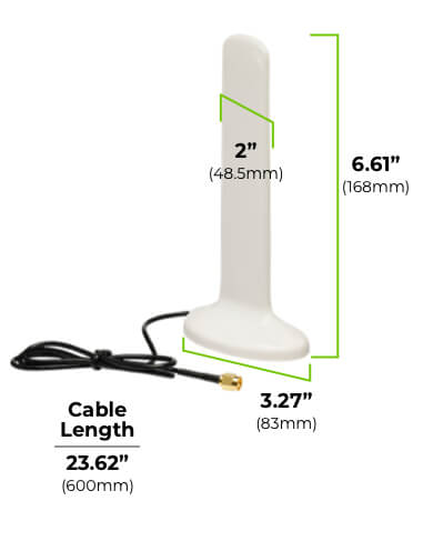 Antena TV Exterior Logaritimica 12dB LTE – Music Stage